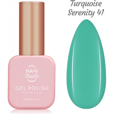 NANI gel lak Premium 6 ml - Turquoise Serenity