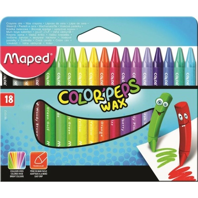 Maped Color'Peps Wax Trojhranné voskovky 24ks