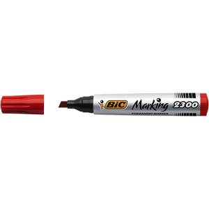 BIC Алкохолен маркер, 3, 7-5, 5 мм, изрязан, bic "eco 2300", червен 8209243 (8209243)