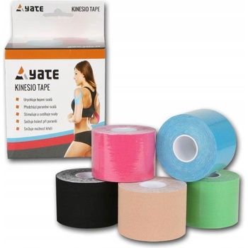 Yate kineziologická páska modrá 5 cm x 5 m