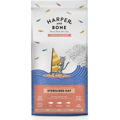 Harper and Bone Cat Sterilised divy oceánu 70 g