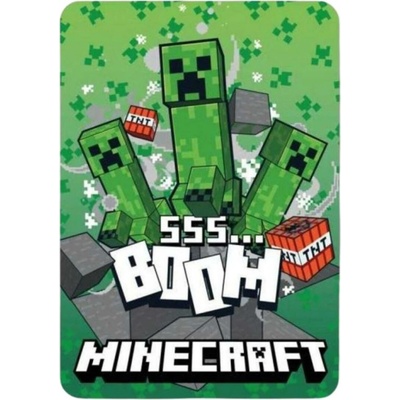 FARO Fleece deka Minecraft Boom