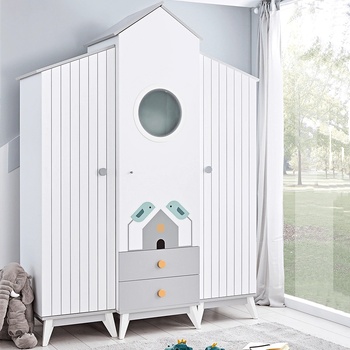 Carmen Еднокрилен гардероб десен bird house (3575236)