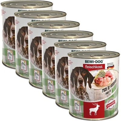 Bewi Dog bohaté na divinu 6 x 800 g