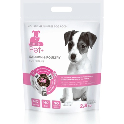 Pet+ 3v1 pes Salmon & Poultry Puppies 2,8 kg