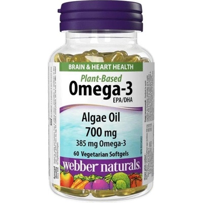 Webber Naturals Omega-3, 385 mg, 60 капсули, Webber Naturals (03951 WN)