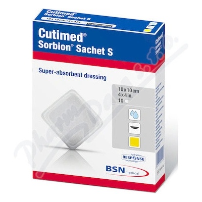 Cutimed Sorbion Sachet S 10 x 10 cm 10 ks