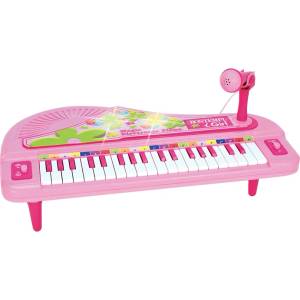 Bontempi Розово детско пиано Bontempi с 37 клавиша и микрофон