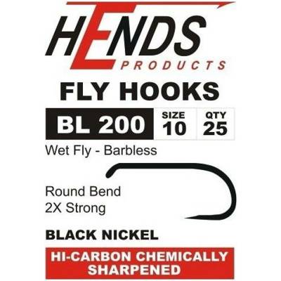 Hends BL200 Háček na mokré mušky a nymfy vel.8 25 ks