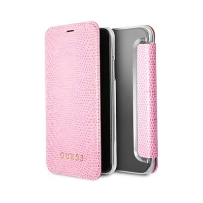 Guess puzdro knižka Apple iPhone X/XS GUFLBKPXPYLPI Python