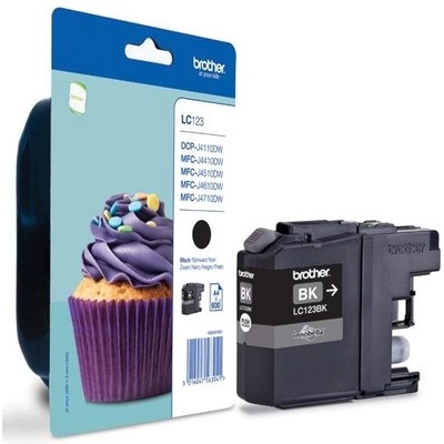 Brother Консуматив за мастиленоструен печат brother - br-ink-lc123bk (br-ink-lc123bk)