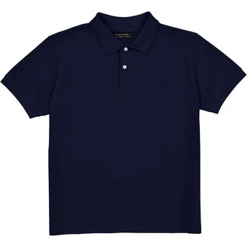 MAYORAL Поло тениска къс ръкав памук basic морскосин цвят за момче Mayoral