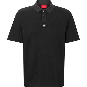 Image 1 of HUGO Блуза с яка HUGO Men's Deabono Short Sleeve Polo Shirt - Black 001