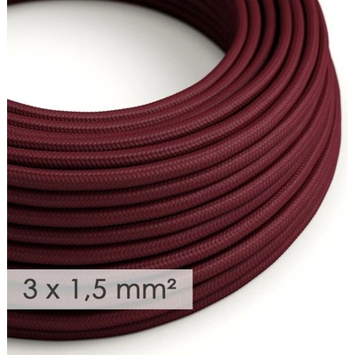 Creative Cables RM19 3x1,5mm² bordový 1 m