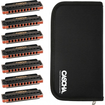 Cascha Professional Blues Harmonica Set