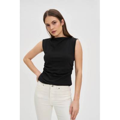 Moodo Гладък черен топ Moodo Moodo | Cheren | ЖЕНИ | XS