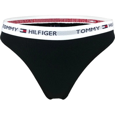 TOMMY HILFIGER Iconic cotton bikini čierne