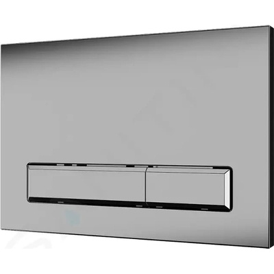 SLW 50 - Dvojčinné splachovací tlačítko do rámu SLR 21 chrom