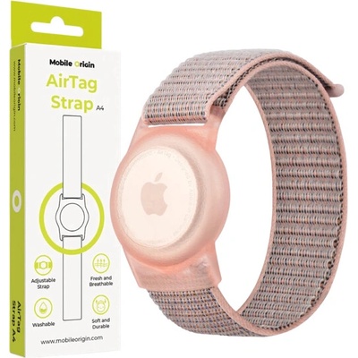 Airtag náramek Mobile Origin AirTag Strap Pink (FRL-ATSTR-PNK) – Hledejceny.cz