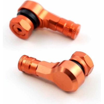 CNC ventilky L35 pro motocykl 11,3mm Barva ventilků oranžová