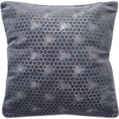 Eurofirany Velvet 20 strieborná 45 x 45 cm