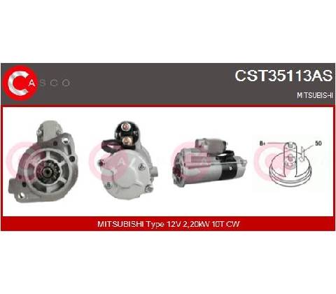 CASCO Štartér CST35113AS
