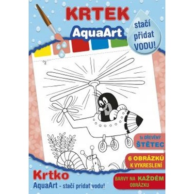 AquaArt Krtek omalovánka