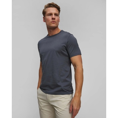 Pánské tričko Sunspel Šedomodré
