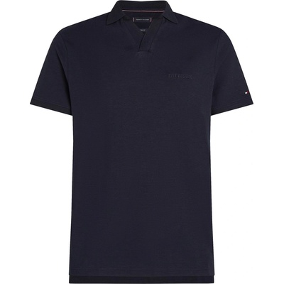 Tommy Hilfiger Блуза с яка Tommy Hilfiger Men's Cotton Linen Terry Short Sleeve Polo Shirt - Desert Sky