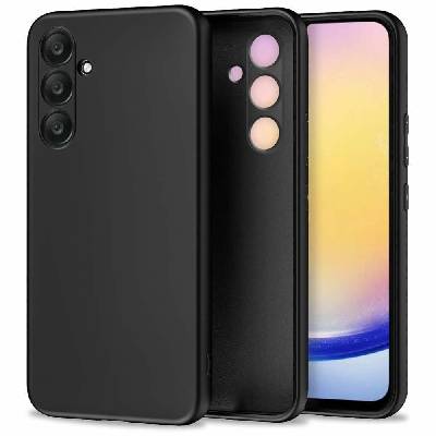 Силиконов (TPU) калъф за Samsung Galaxy A25 5G - Tech-Protect Icon TPU Case (черен) (THP2570)