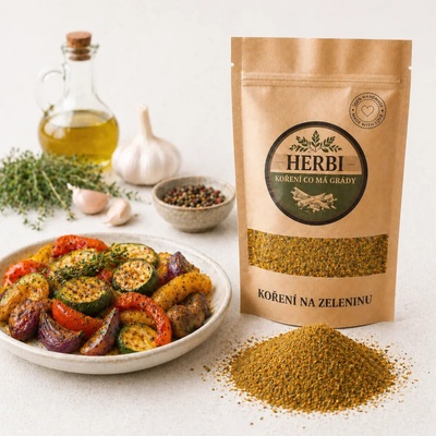 Herbi Korenie na zeleninu bylinková zmes pre dokonalú chuť 50 g