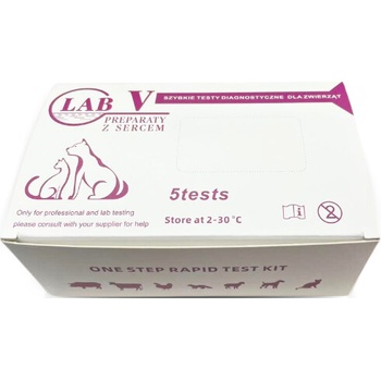 Lab-V Toxoplasmosis IgG/IgM Ab Rapid Test pro kočky
