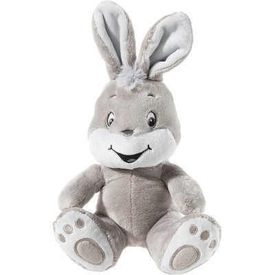 HEUNEC Плюшена играчка Heunec - Зайче, сиво, 23 cm (813274-4)