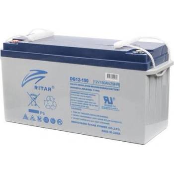 Image 1 of Оловна гелова батерия RITAR (DG12-150), 12V, 150Ah, 483 / 170 /241 mm F12/M8 RITAR, За соларни системи (RITAR-DG12-150)