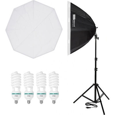 Daylight GD trvalé světlo 4x70 W, 5500K, softbox 90 cm