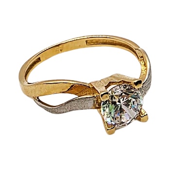 VipGold Златен годежен пръстен 1.79 гр (pr061)