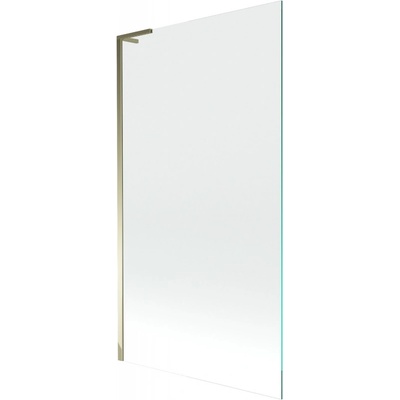 Mexen Next L еднокрилен параван за вана 100 x 150 см, прозрачeн, златист (895-100-000-03-00-50)
