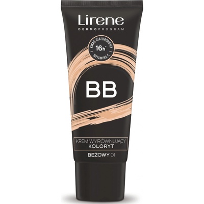 Lirene BB krém na vyrovnanie tónu pleti 01 Beige 30 ml
