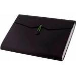 D. Rect Briefcase A4 12 compartments black D. RECT