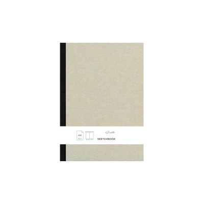 Sentio Скечбук черна хартия А4 128л