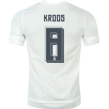 adidas Real Madrid Home Kroos shirt 2015 2016 Junior White