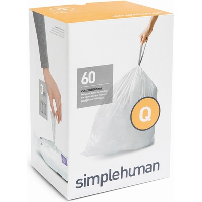 Simplehuman Sáčky 50-65 L typ Q zatahovací 3 x 20ks 35µm