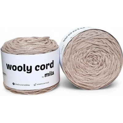 Mila Wooly cord Béžová jasná