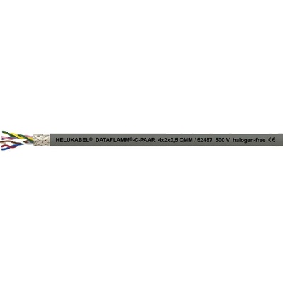 Helu 52429-100 datový kabel 12 x 0.75 mm² šedá 100 m