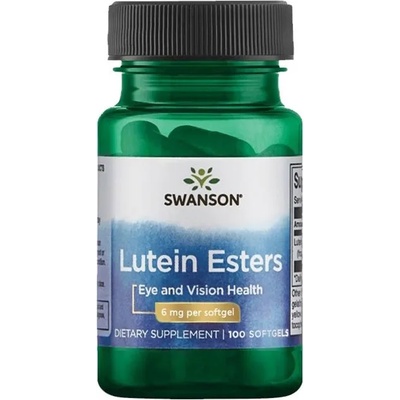 Swanson Lutein Esters, 6 mg, 100 меки капсули, Swanson (SW912)