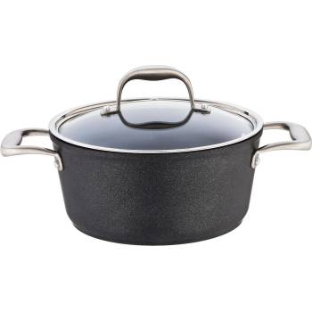 SKK Индукционна тенджера SKK със стъклен капак - ∅20 х h10 см (SKK 19501)