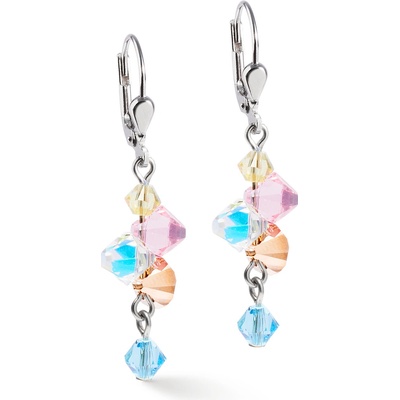 COEUR DE LION Visiace náušnice so Swarovski krištáľmi 2038201522