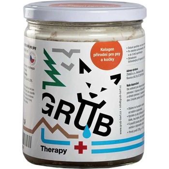 GRUB BARF Therapy kolagen přírodní a kočky 440 ml