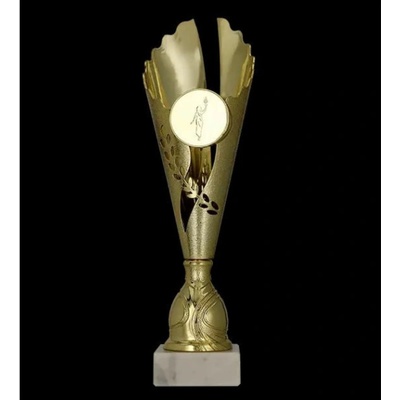 Plastová trofej Zlatá Výška: 34 cm