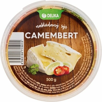 Delika Nakládaný sýr camembert 0,5 kg – Zboží Dáma
